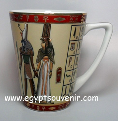 Egyptian Porcelain Mug PORM17