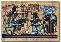 Tut Ankh Amun and Birds Catch