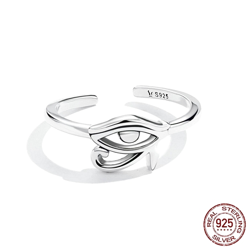 sterling silver 925 horus eye ring