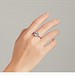 Pure Clear Love Silver Ring, Sterling 925 Silver Ring