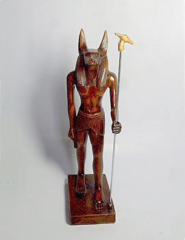 Ancient Egypt God Anubis Statue
